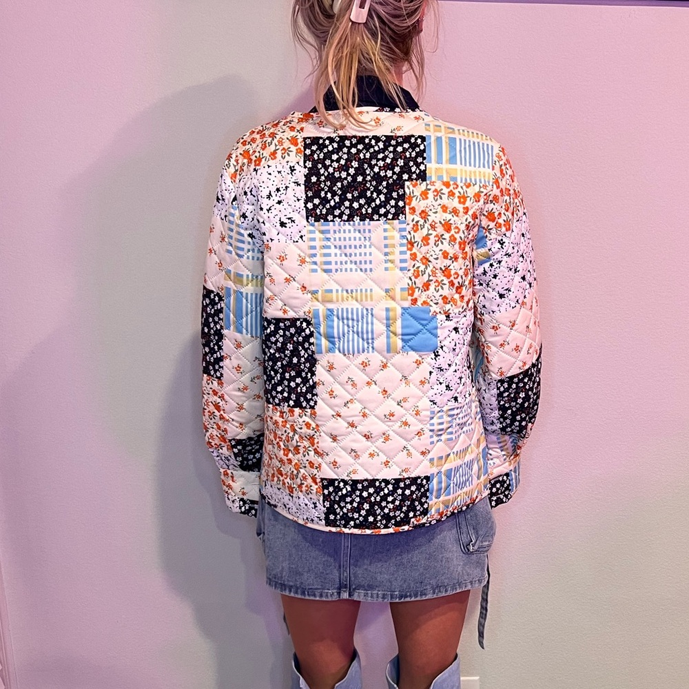 Colorful Patchwork Jacket - image 5